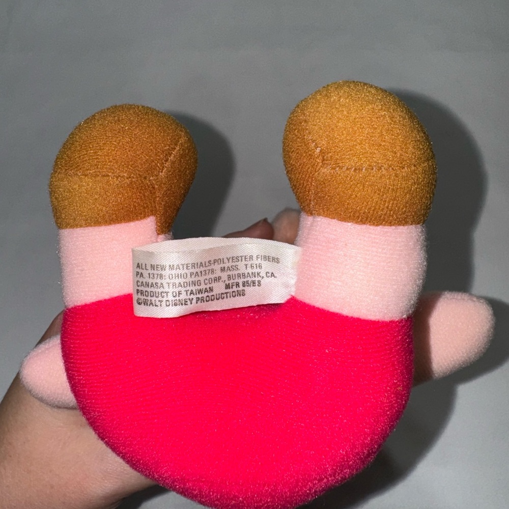 Vintage Walt Disney's Animated Film Classic Pinocchio Plush Doll Toy 7" - Picture 5 of 6